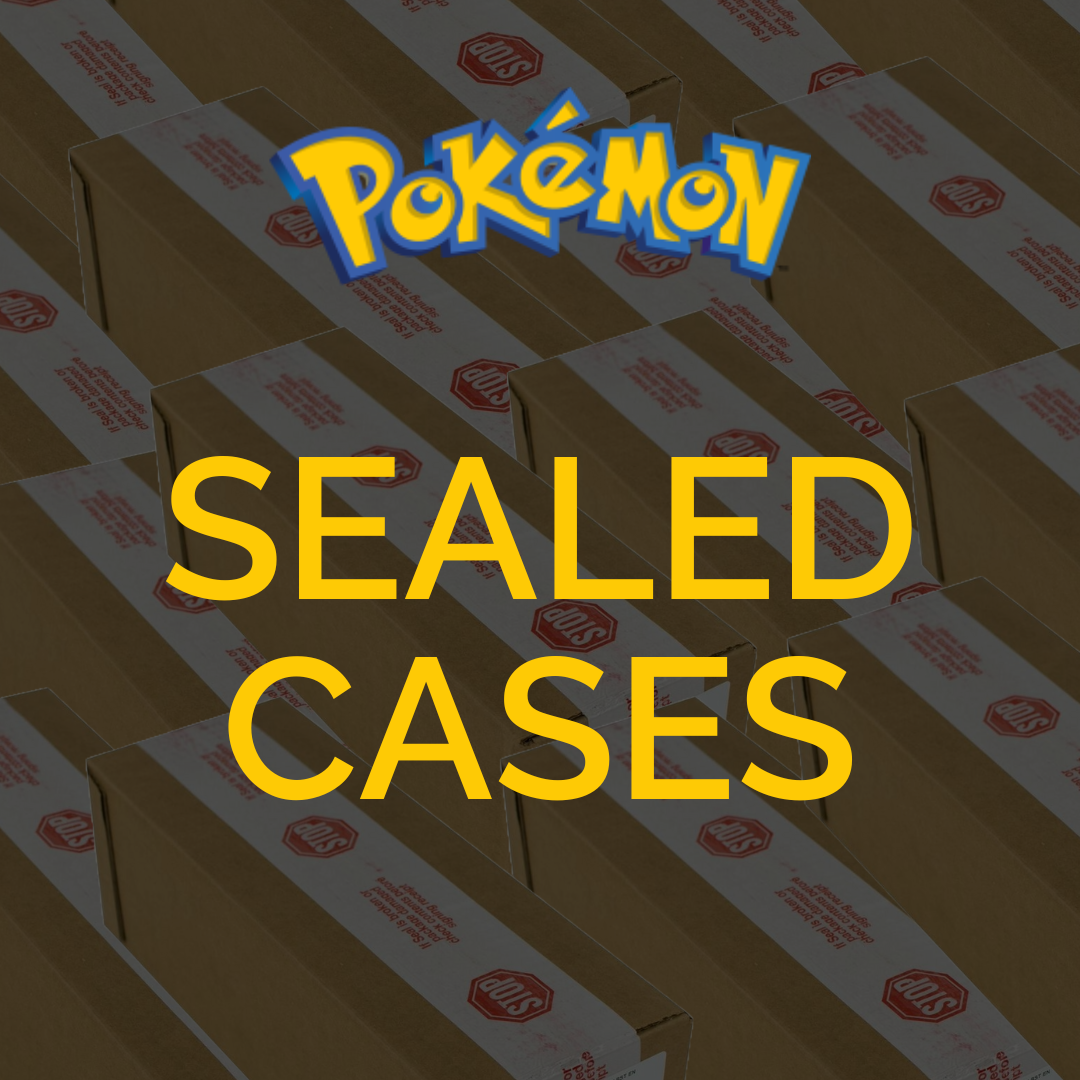 Pokémon English Sealed Cases