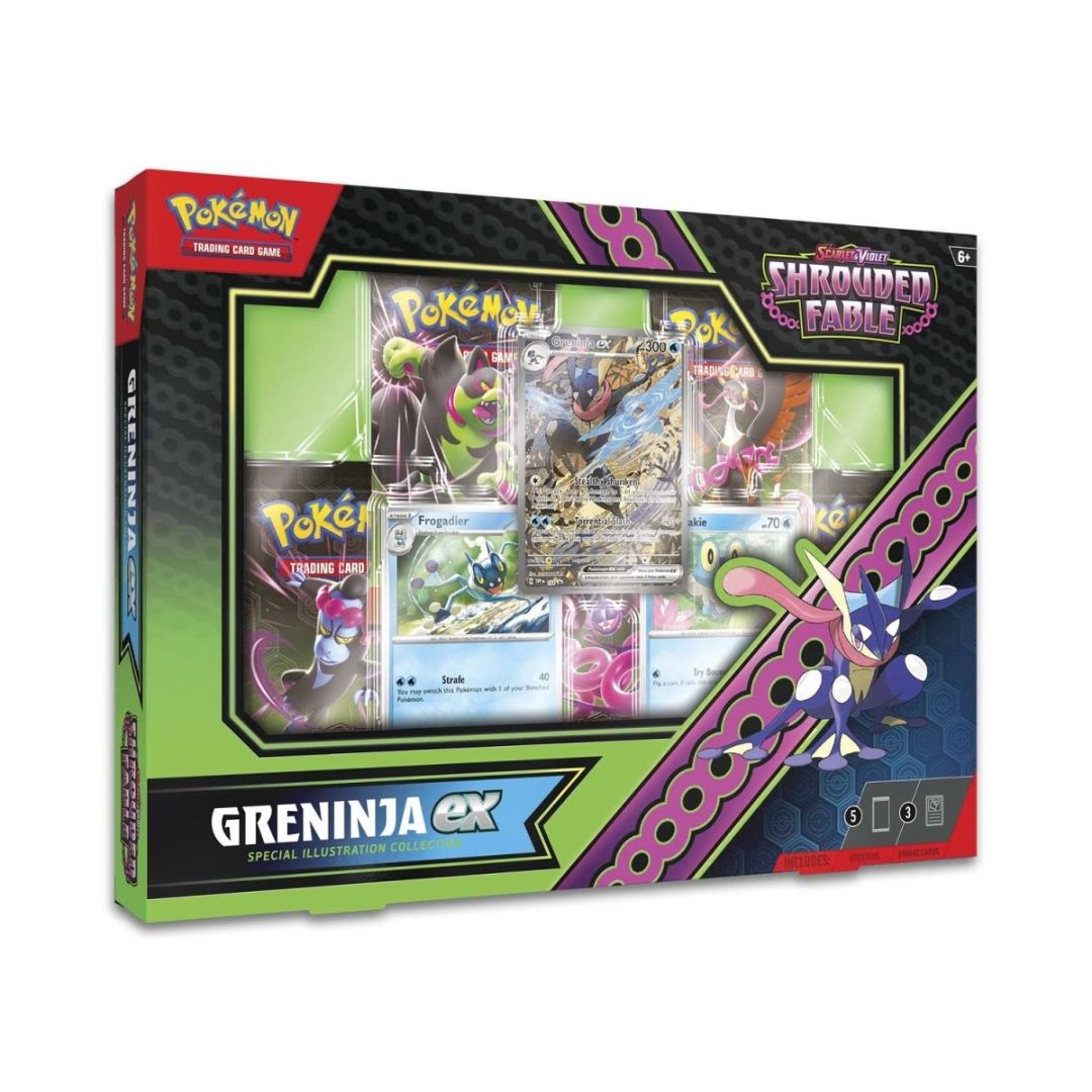 Scarlet & Violet SV6.5 Shrouded Fable Greninja ex/Kingdra ex Special Illustration Collection