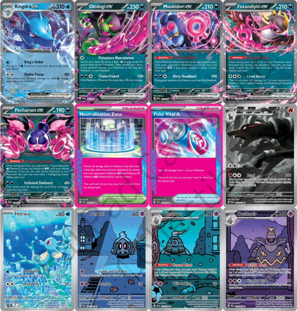 Scarlet & Violet SV6.5 Shrouded Fable Greninja ex/Kingdra ex Special Illustration Collection